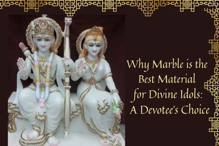 Why Marble is the Best Material for Divine Idols: A Devotee’s Choice