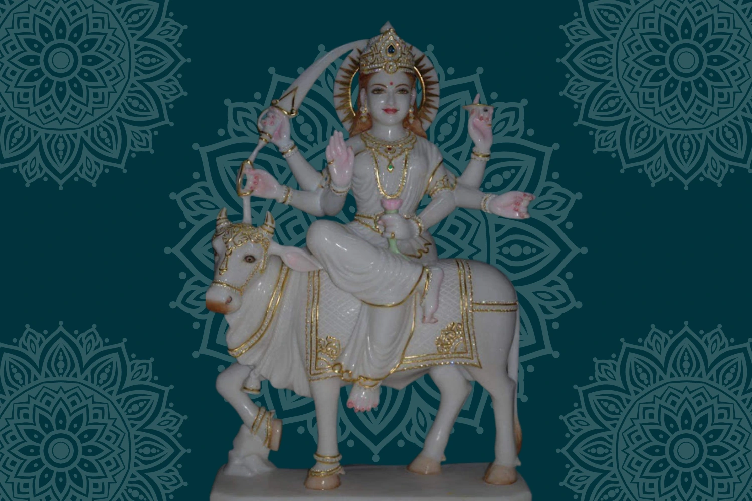 Directions to place marble statue in home