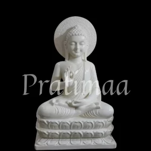 Buddha Marble Statue - A Symbol of Peace and Serenity