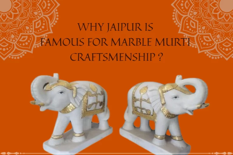 marble murti craftsmanship in Jaipur